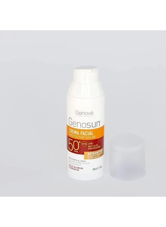 Genove  GENOSUN Genove CR Face SPF 50 Sunscreen | Octocrylene-Free | Antioxidant | 50ml  | Best Price UAE