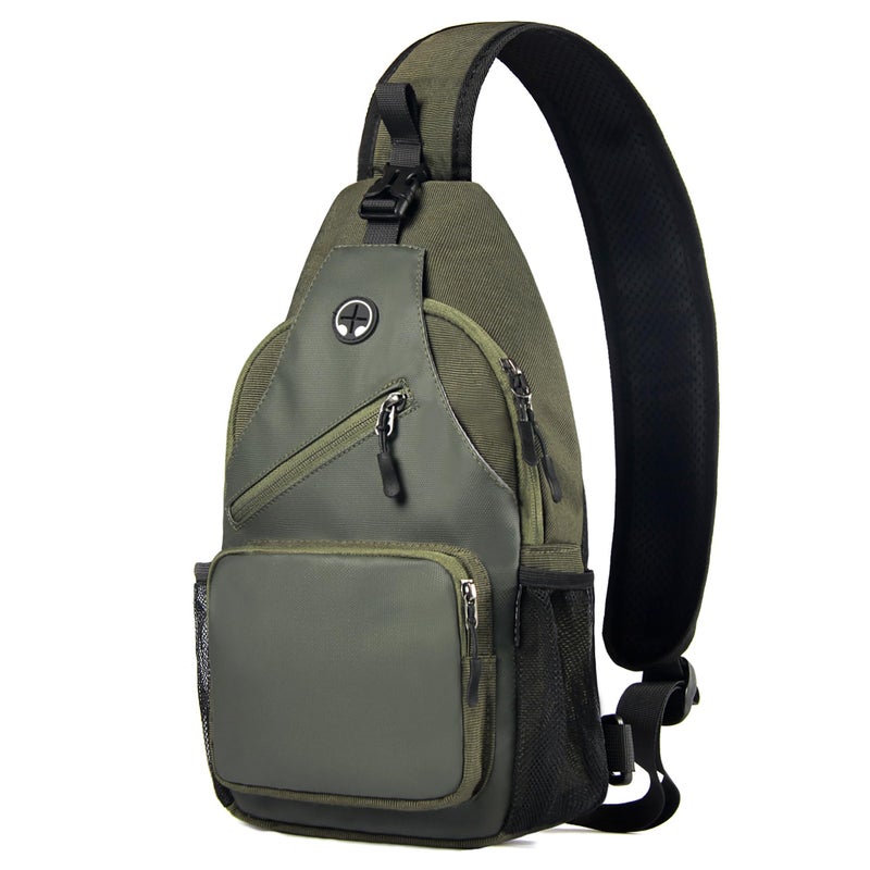 Javolto Sling Bag for Men Crossbody Backpack, Small Sling Backpack Mens Shoulder Bag, Casual Daypack Hiking Bag for Travel - Image 1