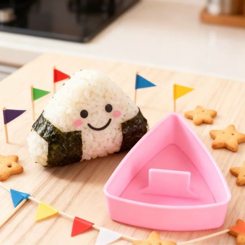 Japanese Style Triangle Rice Ball Mold, Large Onigiri Mold, DIY Rice Sushi Seaweed Rice Tool - Image 2