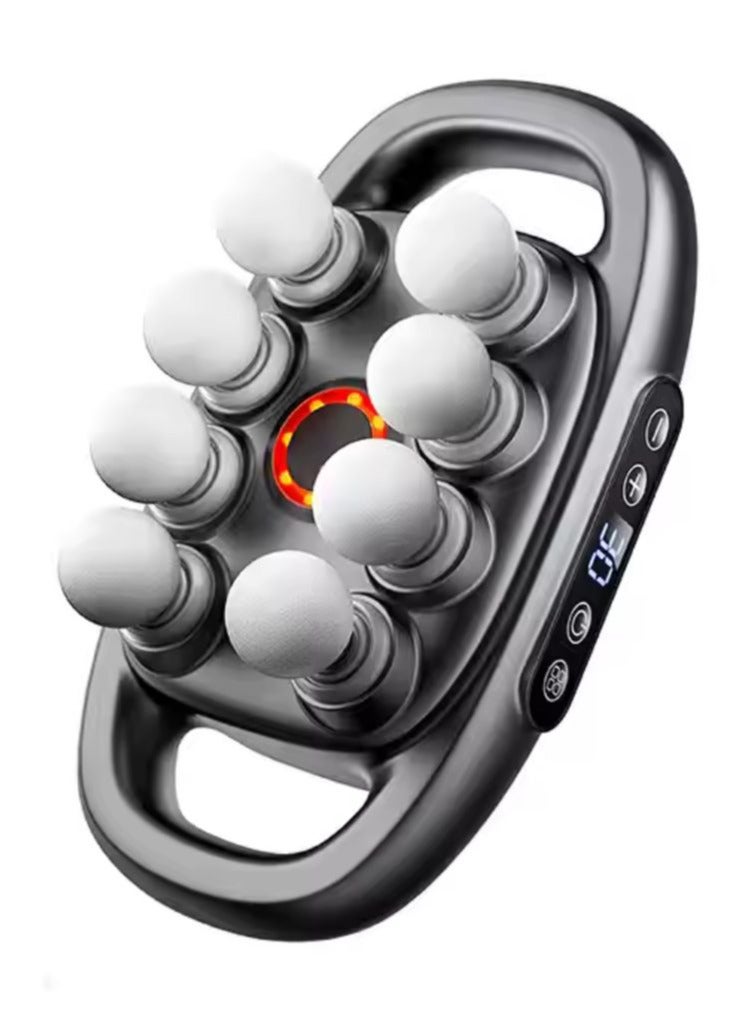 برايم بي جافاودان مسدس تدليك الأنسجة العميقة مدلك كهربائي للعضلات 30 سرعة مع 8 رؤوس للظهر والرقبة وتخفيف الجسم بالكامل - Image 1