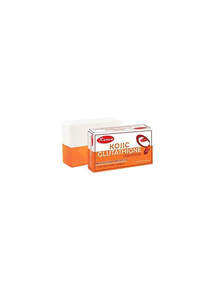 PUREFORM Renew Kojic Glutathione Original Soap Moisturizing + Whitening for Men and Women, 135 gm