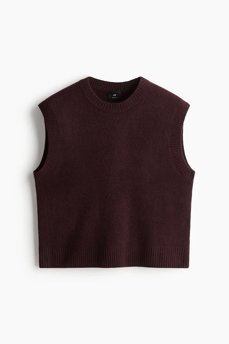 H&M  Regular Fit Sweater vest for Men | Best Price UAE