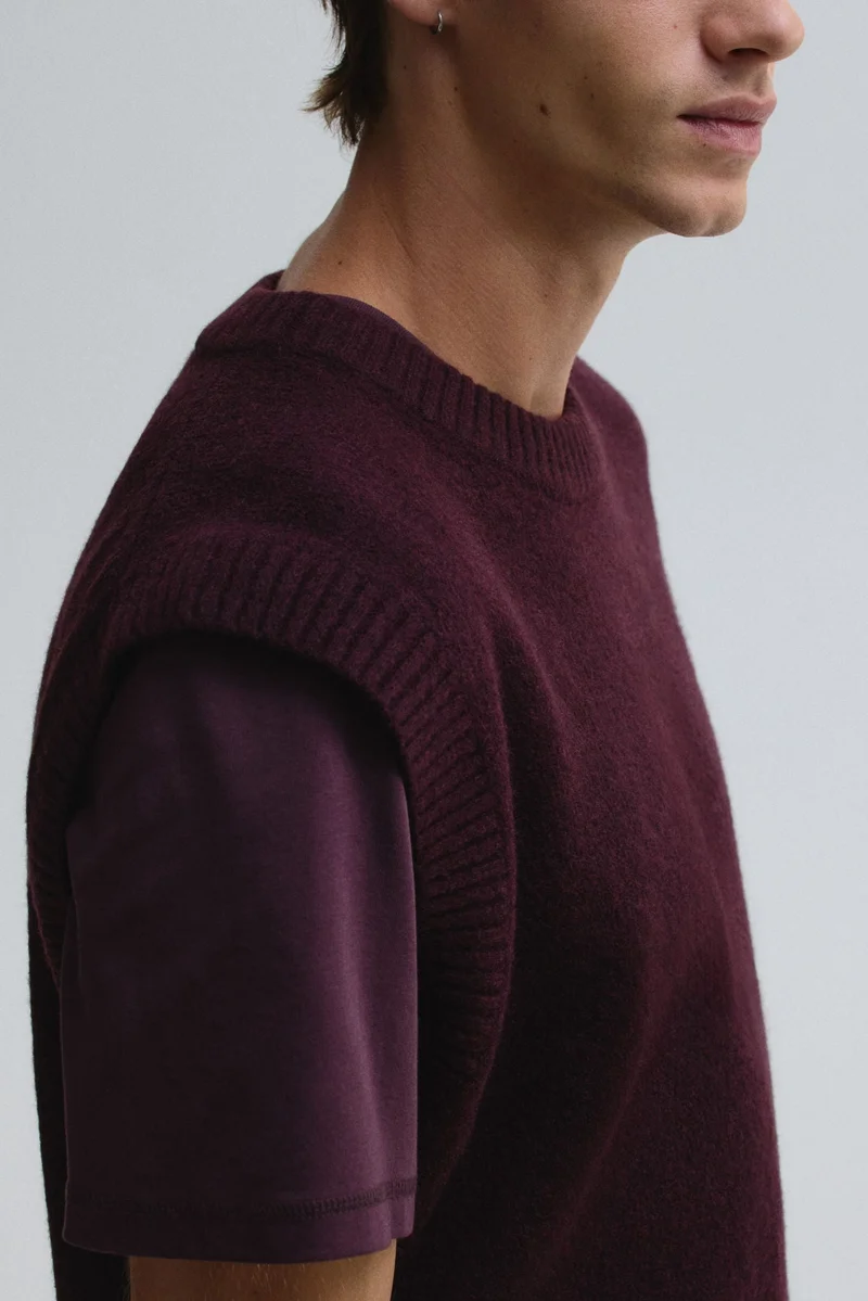 H&M  Regular Fit Sweater vest for Men | Best Price UAE