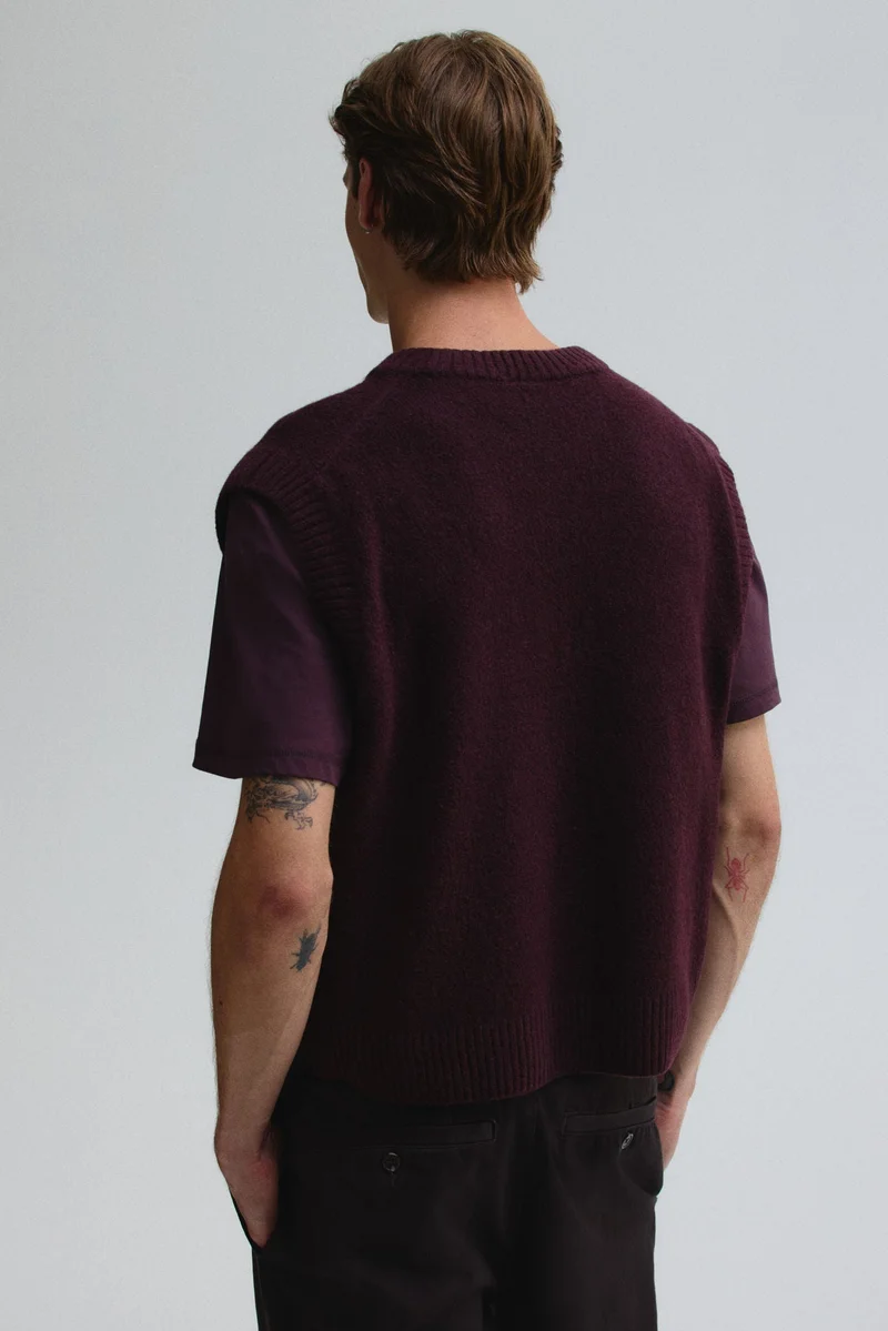 H&M  Regular Fit Sweater vest for Men | Best Price UAE
