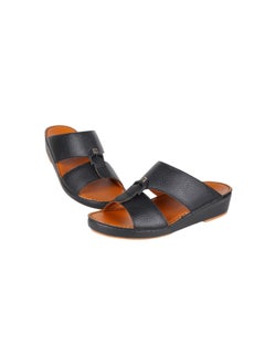 barjeel uno 008-3733 Barjeel Uno Men Arabic Sandals BS 05 Black  - Image 3