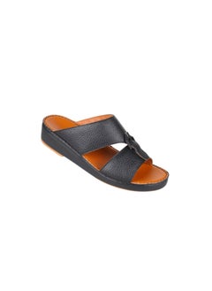 barjeel uno 008-3733 Barjeel Uno Men Arabic Sandals BS 05 Black  - Image 2