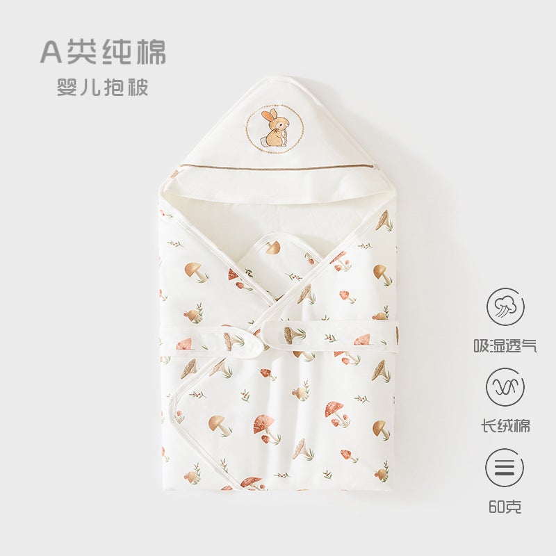 Newborn Quilt 60G Baby Cotton Bag Newborn Bag Single Quilt Swaddling Baby Supplies Delivery Room - Image 3