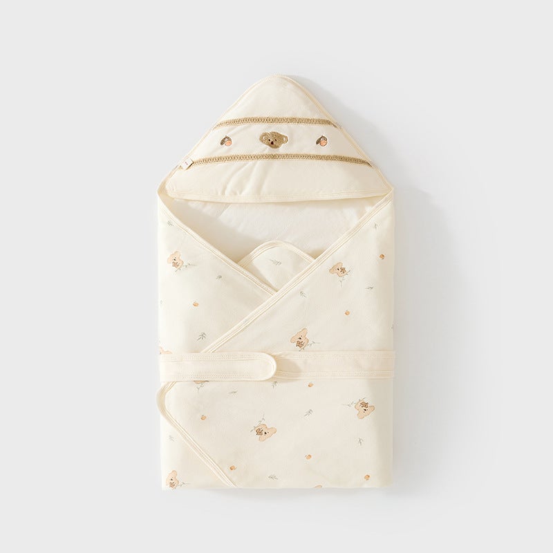 Newborn Quilt 60G Baby Cotton Bag Newborn Bag Single Quilt Swaddling Baby Supplies Delivery Room - Image 1