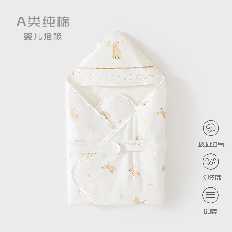 Newborn Quilt 60G Baby Cotton Bag Newborn Bag Single Quilt Swaddling Baby Supplies Delivery Room - Image 2