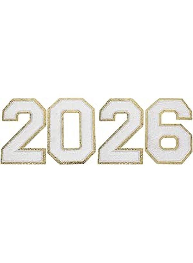 Polyester Iron On Number Patches 2026 Set Of 4 For Clothing Hats Backpacks DIY - Image 1
