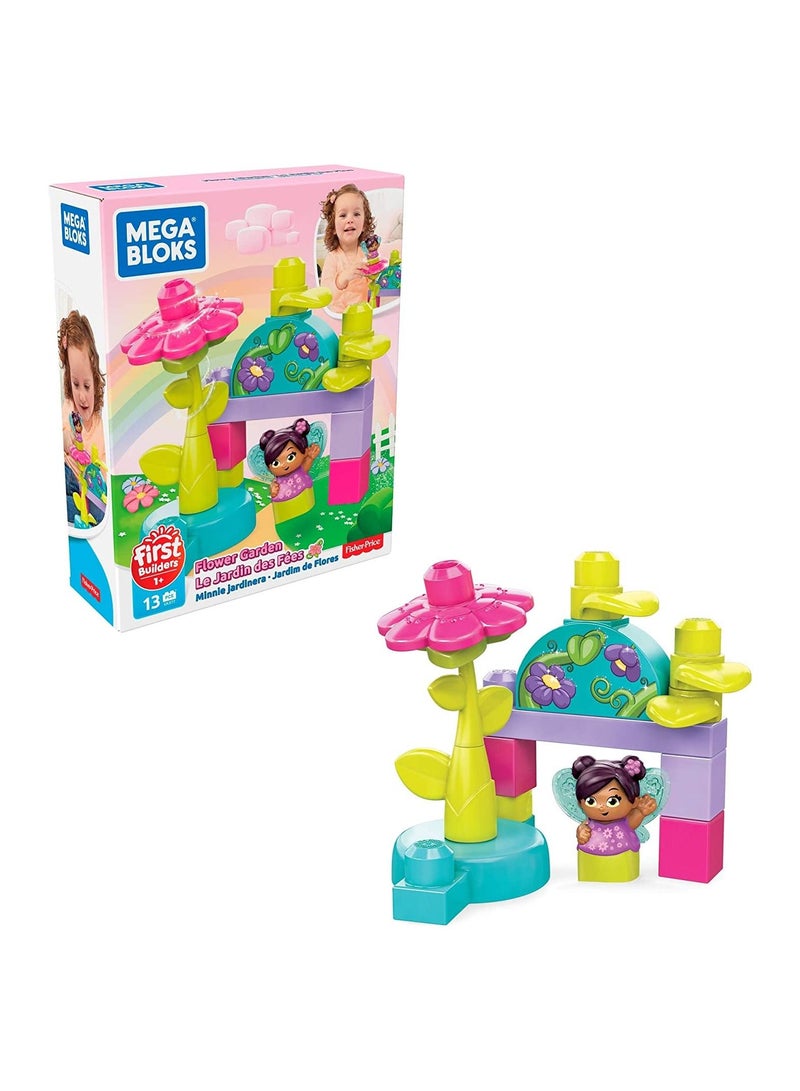 Mega Bloks First Builders Lil Fairies Flower Garden - Image 2