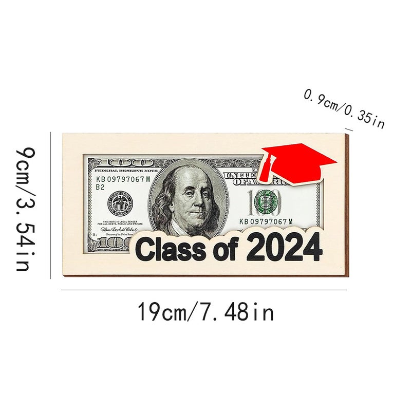 2024 Graduation Personalized Wooden Money Clip Walletgraduation season wallet red graduation season wallet red 