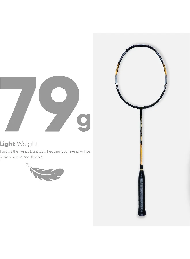 Li-Ning Li-Ning G-Force Superlite 3700 Carbon-Fiber Badminton Racquet with Free Full Cover