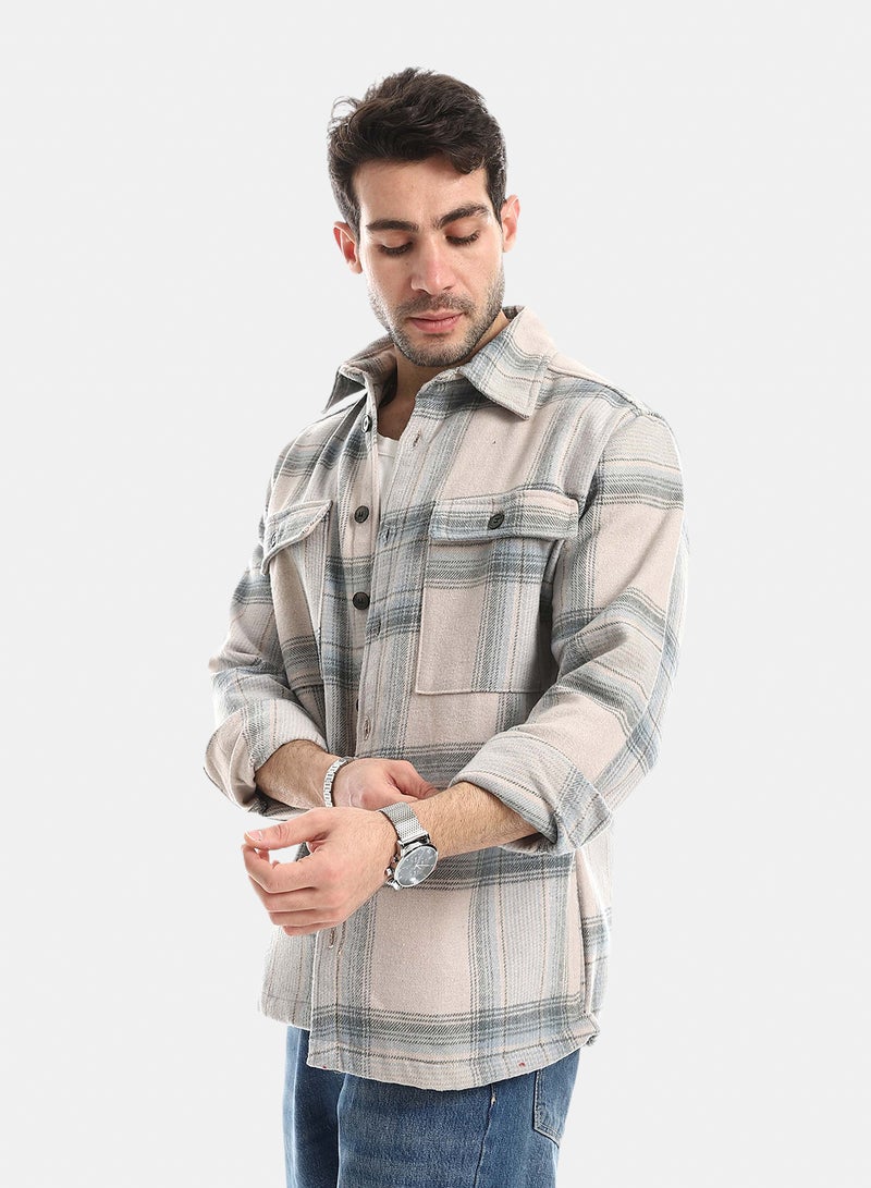 Red Circle Felt Shirt - Image 2