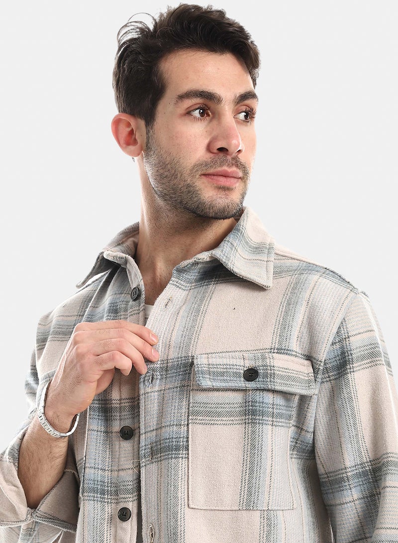 Red Circle Felt Shirt - Image 4