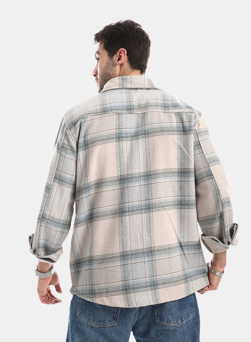 Red Circle Felt Shirt - Image 3
