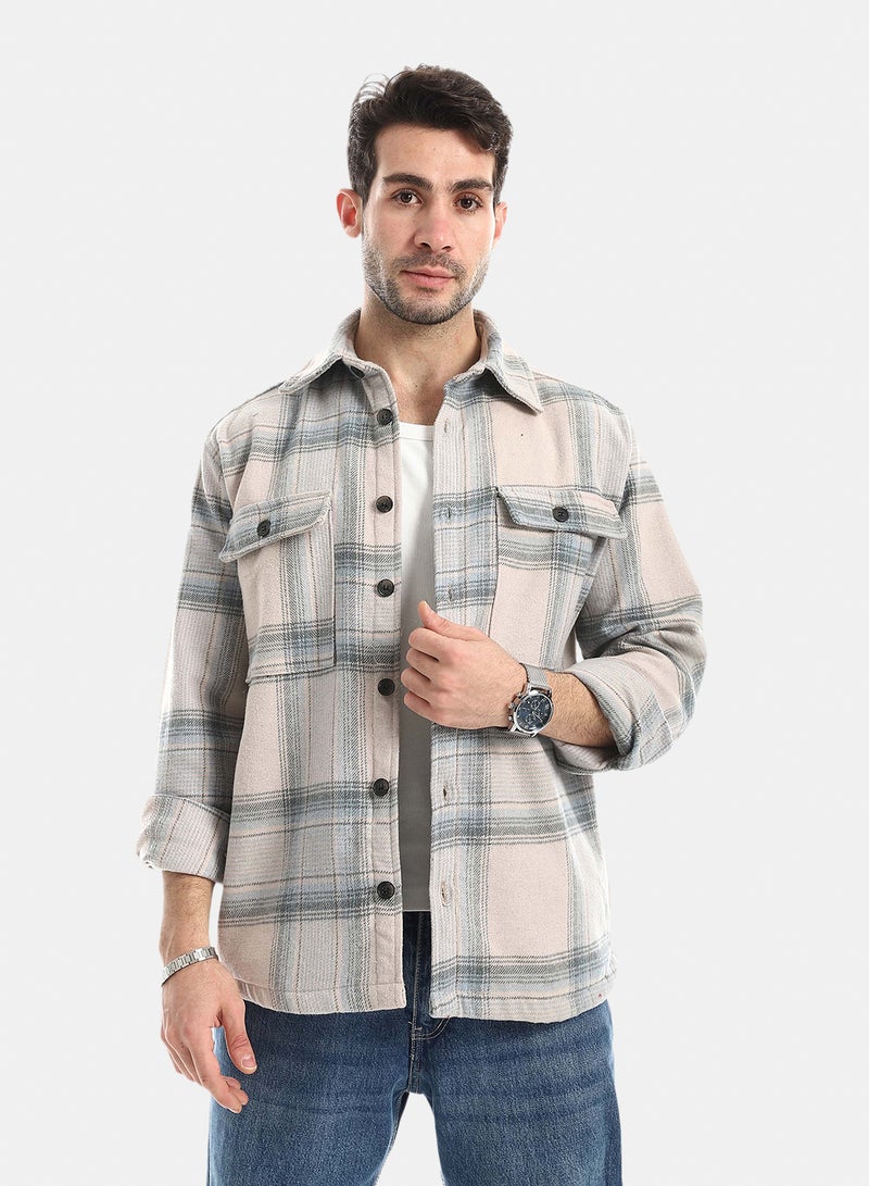 Red Circle Felt Shirt - Image 1
