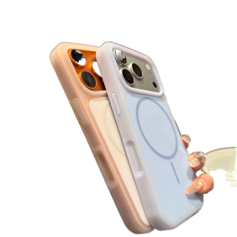 MagSafe Case | White | PC | Drop Protection | Strong Magnetic | Shockproof Cover for iPhone 15 / 15 Plus / 15 Pro / 15 Pro Max - Image 4