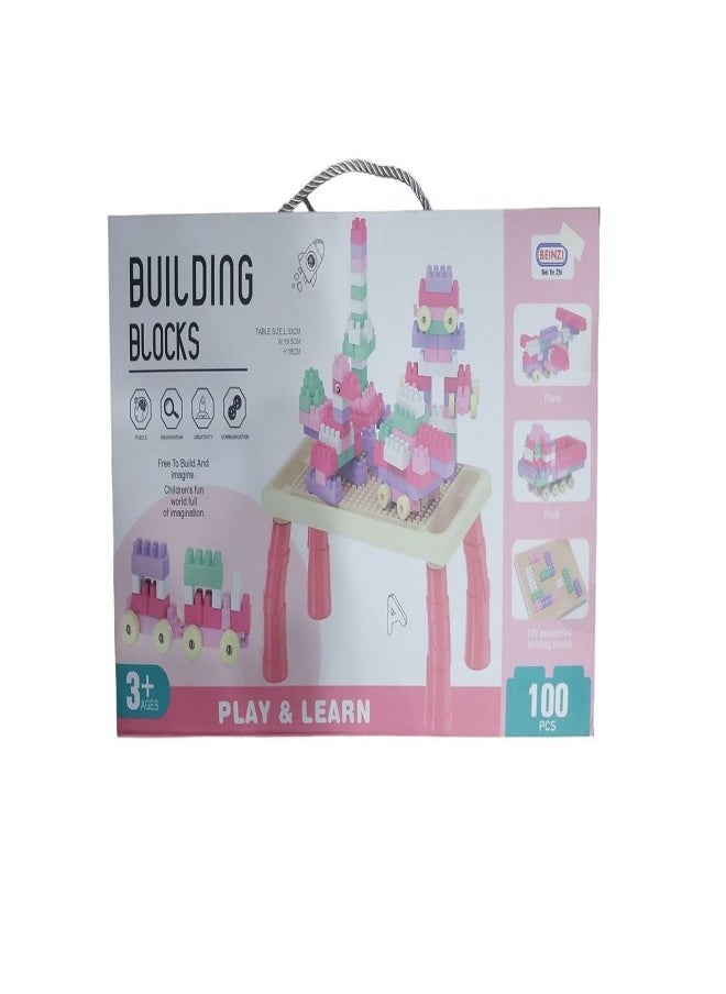 Generic Building Blocks Learn & Play (100) Pieces  - Image 1