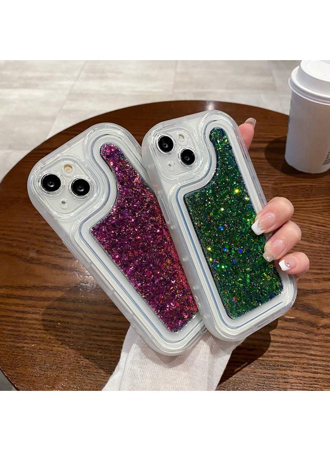Zaboon Case For iPhone 13 Pro Chameleon Sequins Epoxy Phone Case - Image 3