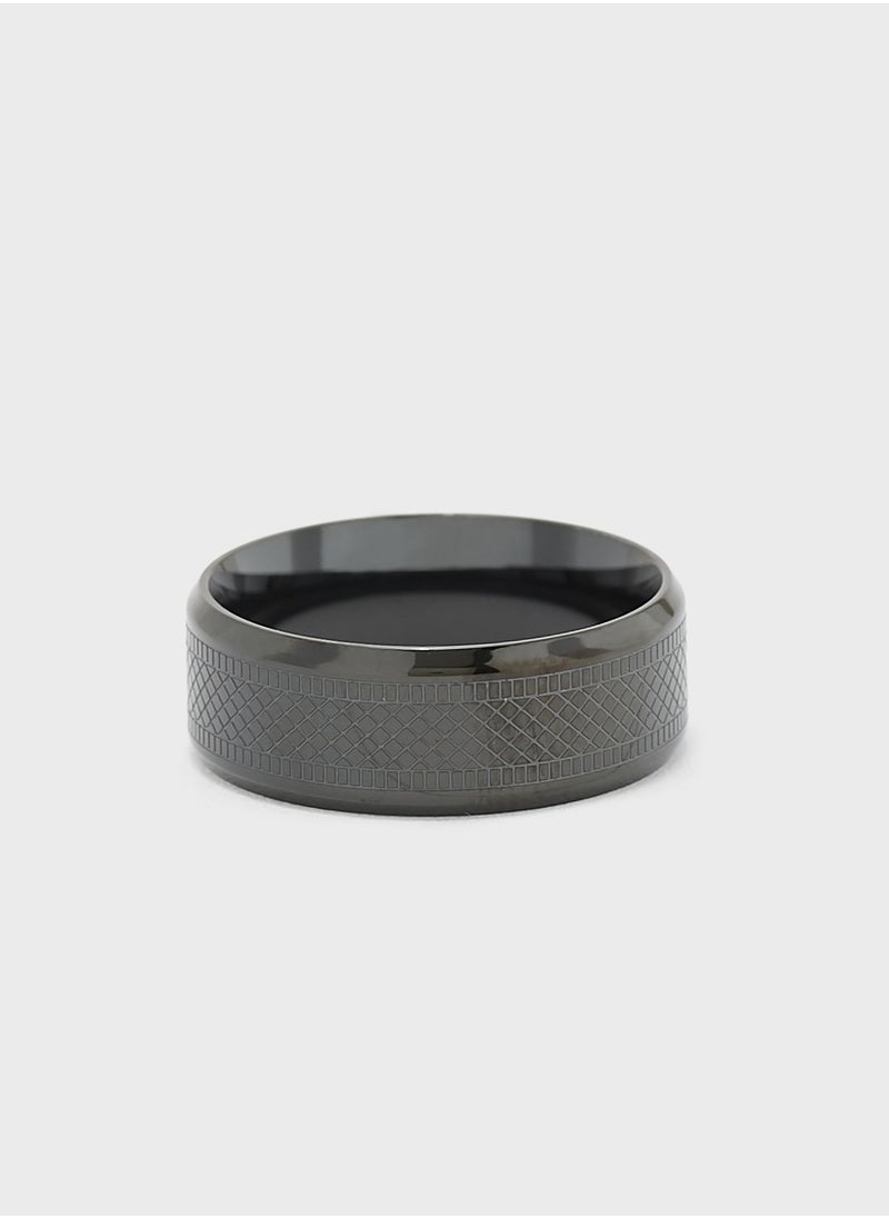 Seventy Five Textured Ring  - Image 2