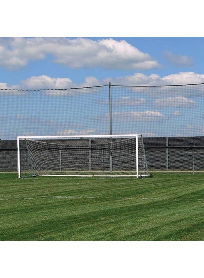 Aoneky 10x20ft /10x30ft Football Rebounder Net, 2.5mm Polyester Cord, 4''x4'' Square Mesh - Heavey Duty Backstop Barrier Net, Football Containment Net for Soccer Rebounder Training (10 x 15 ft) - Image 2