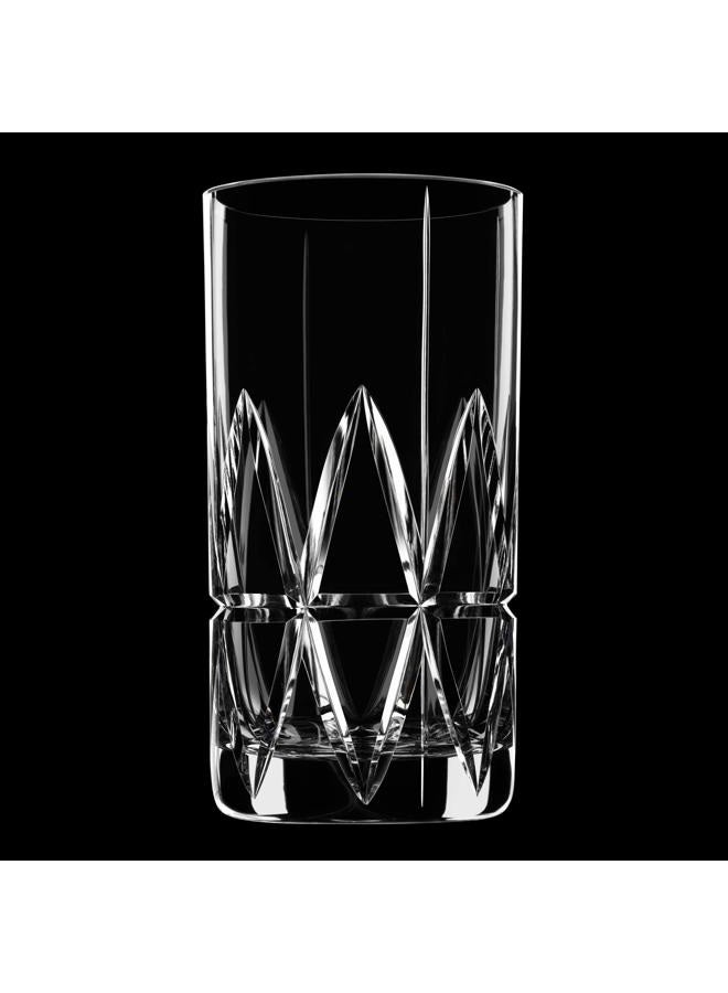 Orrefors Peak Highball Glass, Set of 4, Clear - Image 4