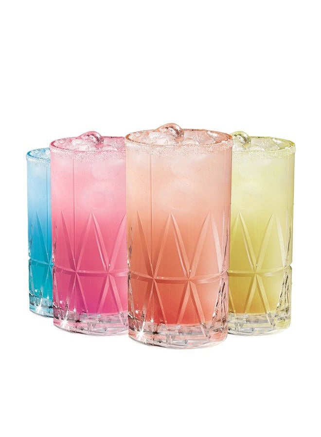 Orrefors Peak Highball Glass, Set of 4, Clear - Image 1