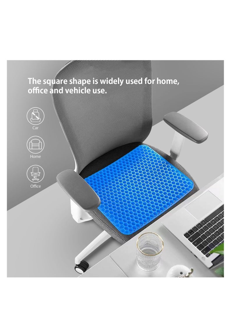 Bonita BONITA Large Gel Seat, Cooling Cushion for Prolonged Sitting (Thick & Breathable) - Comfortable Soft Chair Cushion for Office Chair, Wheelchair, and Hip Pain Relief - Image 4