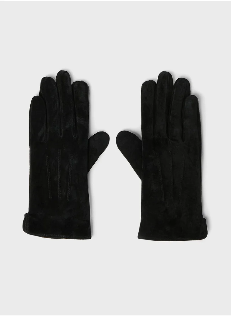 PIECES Suede Gloves