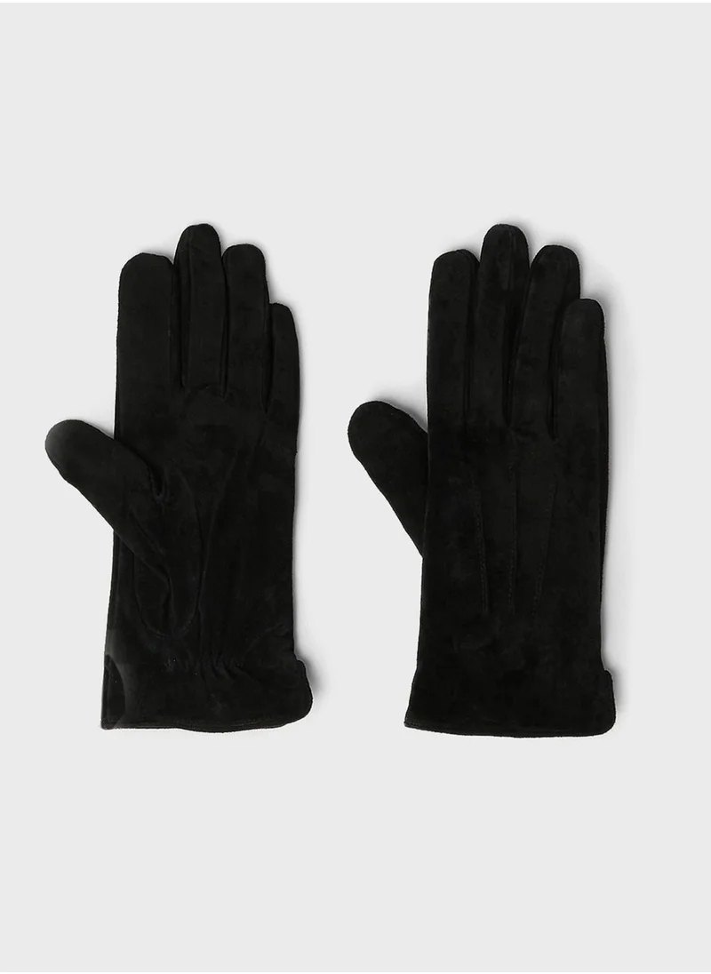 PIECES Suede Gloves