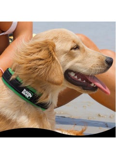 Black Rhino Black Rhino Extra Large Dog Collar - Adjustable Reflective Heavy Duty Dog Collars with Ultra-Soft Neoprene Padding - Weatherproof, Durable, and Comfortable - Ideal for Active Dogs - Red and Black  - Image 2