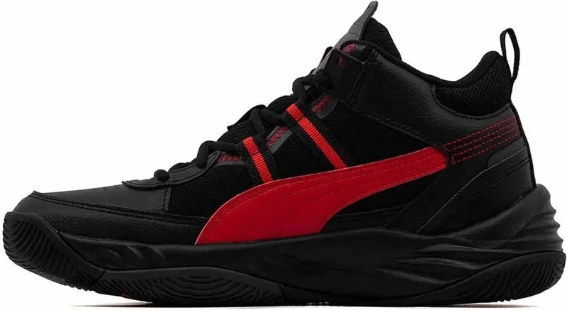 PUMA Basketball Shoes Rebound Fature Men's Basketball Shoes 392329-03 Black
