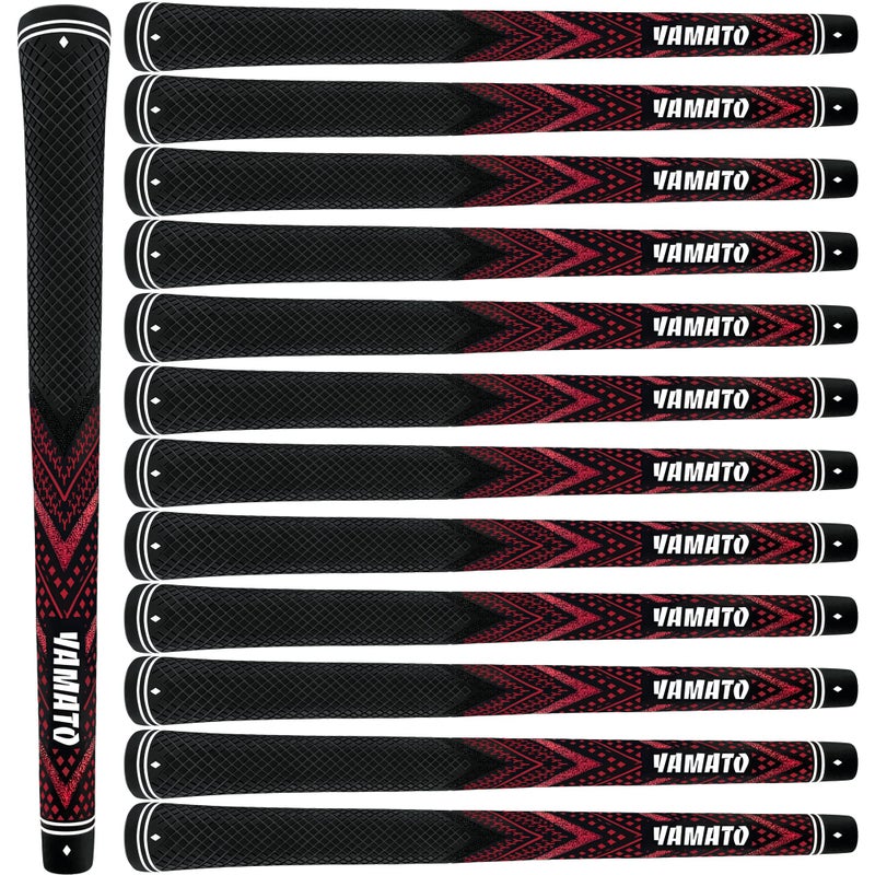 Yamato Innovative Golf Grips 13 Pack MidsizeStandardsize Golf Club Grips AllWeather Firm Control And High Performance Grips Provides Superior Comfort And Responsiveness4 colors Available
