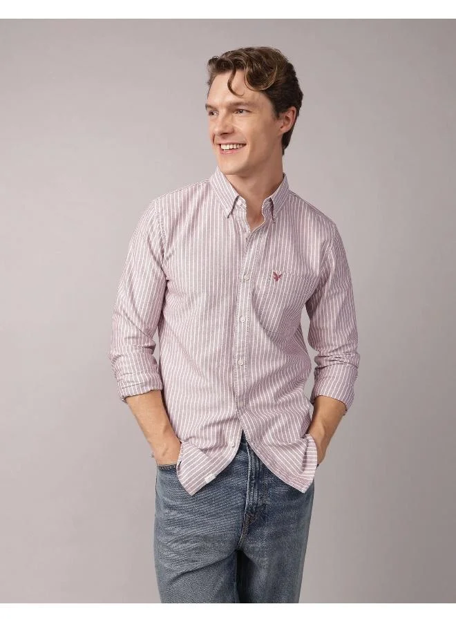 American Eagle AE Slim Fit Everyday Oxford Button-Up Shirt