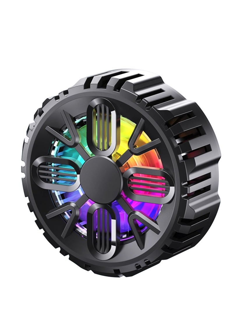 JAJEEK USB-Powered Smartphone Cooling Fan – Maho Cooler Pad with Magnetic Adsorption, Peltier Technology for Rapid Cooling, Heat Protection for Gaming, Portable & Efficient Cooling for iPhone & Android - Image 1