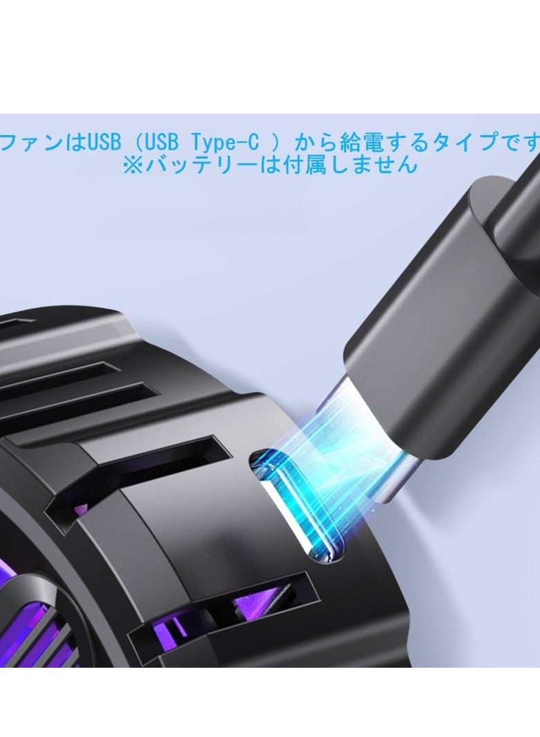 JAJEEK USB-Powered Smartphone Cooling Fan – Maho Cooler Pad with Magnetic Adsorption, Peltier Technology for Rapid Cooling, Heat Protection for Gaming, Portable & Efficient Cooling for iPhone & Android - Image 3