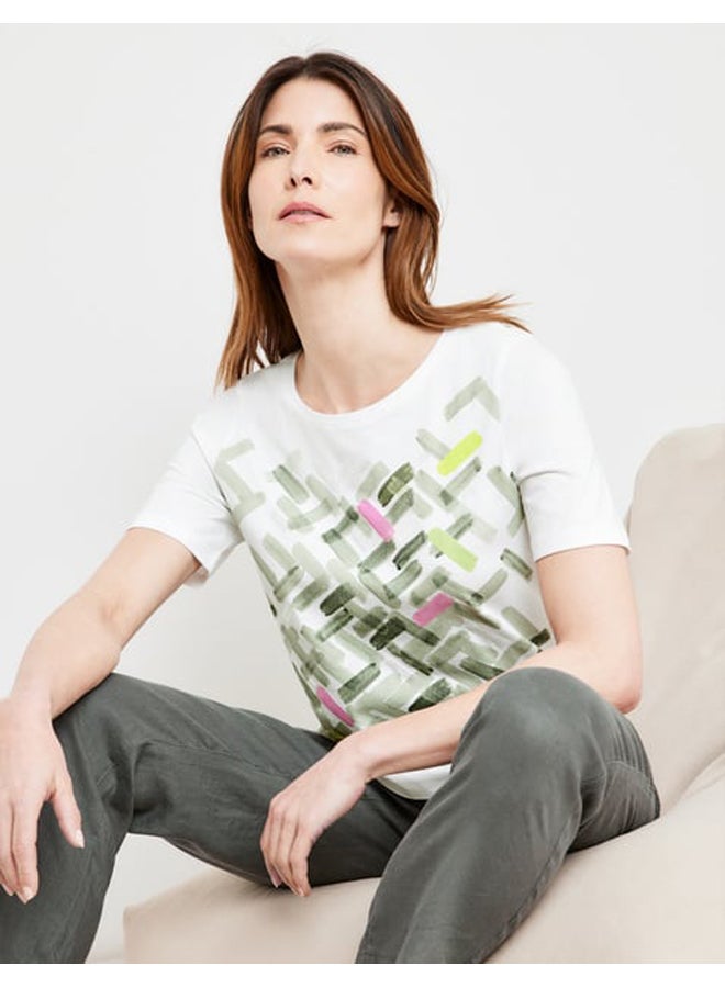 GERRY WEBER T-shirt with front print - Image 5