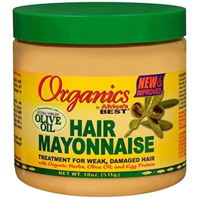 Africa's BEST Africas Best Orig Hair Mayonnaise 15 Ounce Jar (443ml) - Image 1