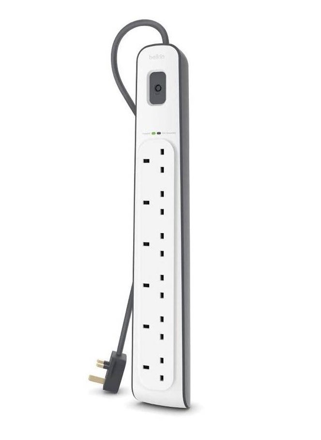 belkin Belkin 6-Port Power Socket Version 2 - Without USB Port  - Image 2