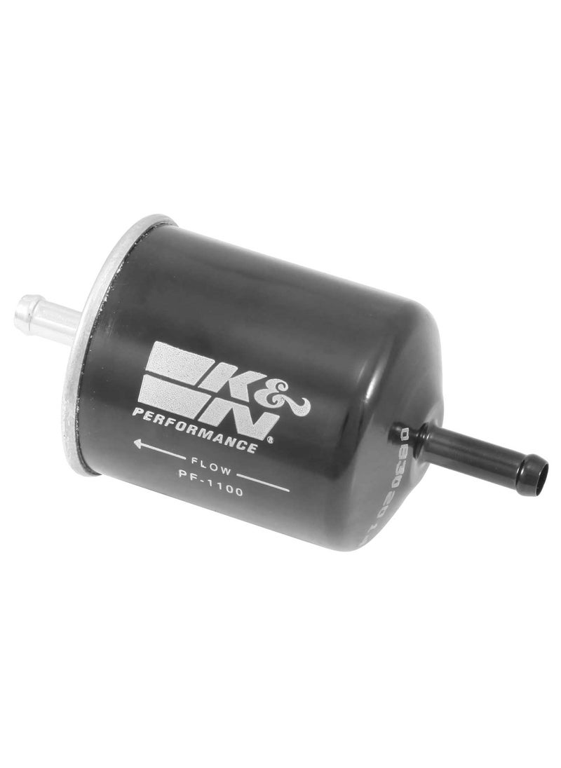 K+N K&N Gasoline Fuel Filter: High Performance Fuel Filter, Premium Engine Protection, Compatible with 1983-2004 Nissan/Infiniti Fuel Injected Gasoline Engines, PF-1100  - Image 1