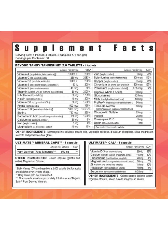 youngevity On-The-Go Healthy Body Start Pak 2.0 - Includes Multi-Vitamins, Minerals, EFAs, & Amino Acids | 90 Essential Nutrients | 60-Day Supply  - Image 2