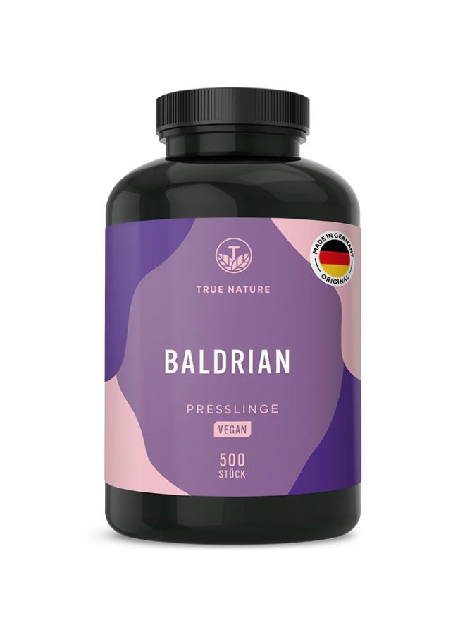 True Nature Valerian 500 tablets ,Promotes relaxation and reduces stress and supports better sleep quality - Image 1
