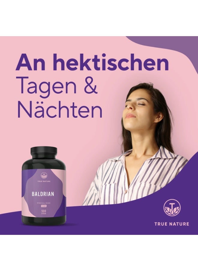 True Nature Valerian 500 tablets ,Promotes relaxation and reduces stress and supports better sleep quality - Image 4