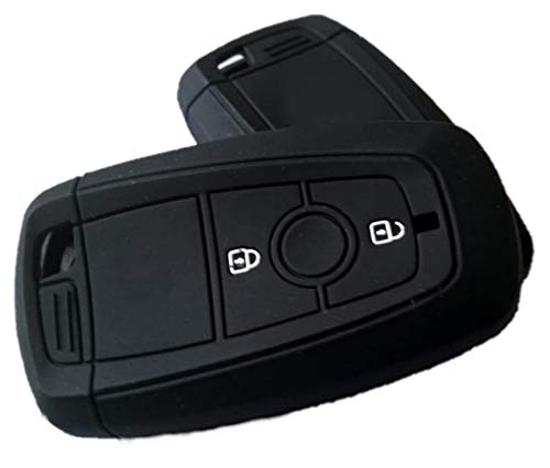 Shopoflux® Silicone Smart Key Cover Compatible with New Ford Ecosport Titanium (Pack 2 Black Silicon) - Image 3