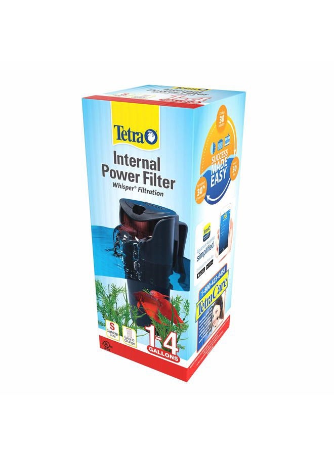 Tetra فلتر الطاقة الداخلي Whisper 4i، ترشيح للأحواض بين 1 و 4 جالونات - Image 4