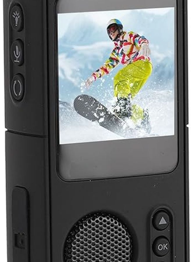 Body Worn Camera 1080P HD Video 1 54 Inch Display 180 Degree Rotating Magnetic Lens - Image 4