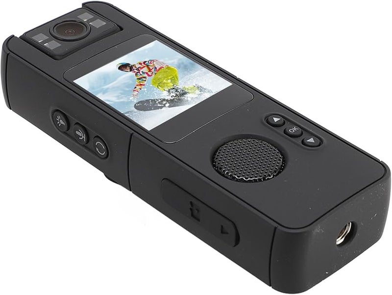 Body Worn Camera 1080P HD Video 1 54 Inch Display 180 Degree Rotating Magnetic Lens - Image 5