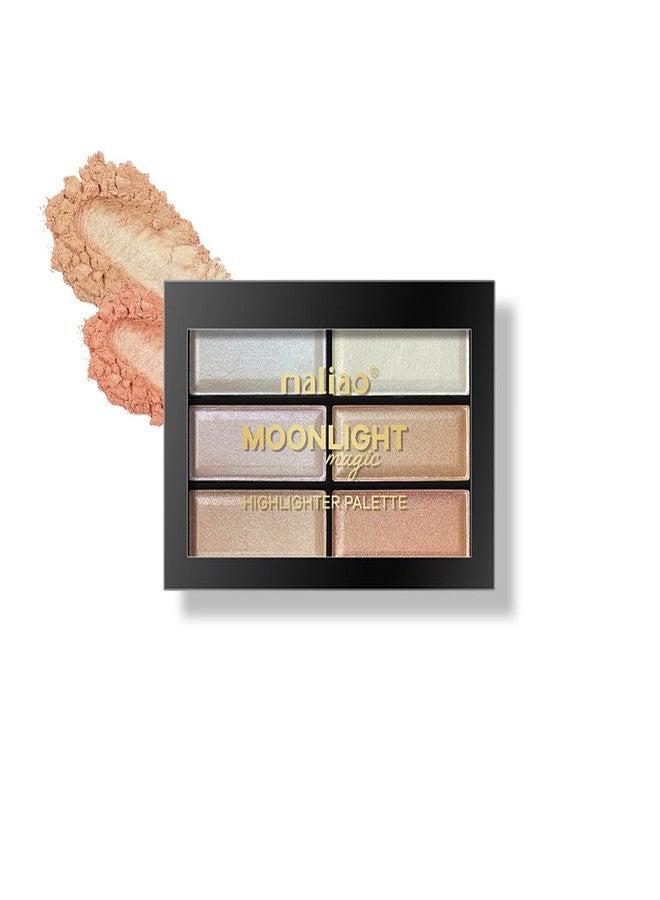 maliao Illuminate Your Beauty with Maliao Moonlight Magic Highlighter Palette (01) 18g - Image 2