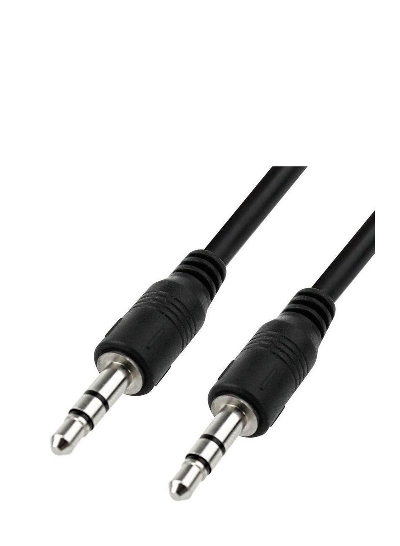 Terabyte 3.5mm Auxiliary Male to Male Aux Cable Compatible with iPhone, iPad, Smartphones, Car Stereo Speakers and Tablets 3 m Black - Image 4